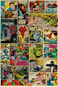 Marvel Comics - Comic Panels art print