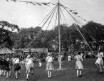 Maypole dancing, 1934 giclee art print