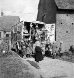 Mobile toy shop, Kent 1952 giclee art print