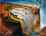 Montre Molle au Moment art print