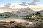 Mountain Loch art print