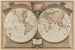 New Map of the World giclee art print