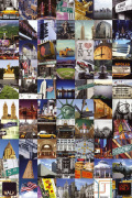 New York - Collage art print