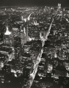 Night View of Lower Manhattan giclee art print