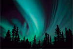 Northern Lights art print