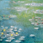 Nympheas at Giverny giclee art print
