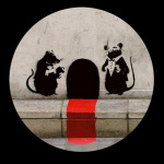 Red Carpet Rats art print