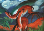 Red Deer II giclee art print