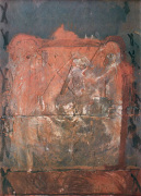 Relief in Brick Color art print