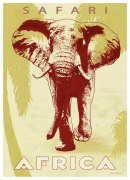 Safari Africa giclee art print