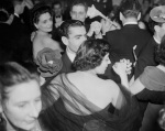 Shah of Persia dancing at Excelsior Hotel, Rome 1950 giclee art print