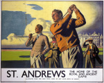 St Andrews - Golf art print