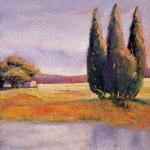 Sunset Cypress giclee art print