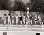 Swimwear models, 1961 giclee art print