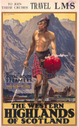 The Western Highlands of Scotland art print