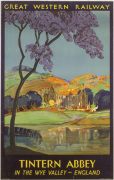 Tintern Abbey - Wye Valley art print