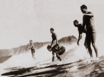 Tom & Crew, Diamond Head giclee art print