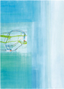 Untitled, 2003 (blue) art print