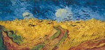 Wheatfield with Crows, 1890 giclee art print