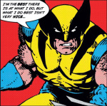 Wolverine (I'm The Best) art print