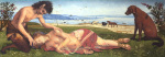 A Satyr mourning over a Nymph giclee art print