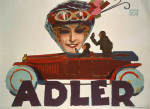 Adler Automobiles, 1914 giclee art print