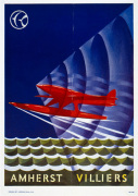 Amherst Villiers - Seaplane art print