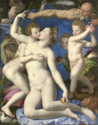 An Allegory with Venus and Cupid giclee art print
