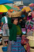 Animal market, San Francisco El Alto, Guatemala giclee art print