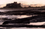 Bamburgh Castle Northumberland c.2004 giclee art print