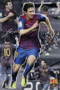 Barcelona - Messi  Collage art print
