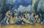 Bathers (Les Grandes Baigneuses) giclee art print