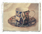 Blue Teacup giclee art print