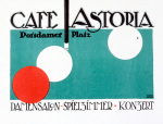 Caf� Astoria, Berlin 1916 giclee art print
