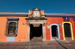 Colonial buildings, Antigua, Guatemala giclee art print
