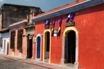 Colonial buildings, Antigua, Guatemala giclee art print