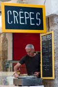 Crepes stand in Grasse, Provence, France giclee art print