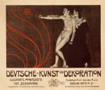Deutsche Kunst und Dekoration, 1905 giclee art print