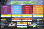 Euro 2012 Wall Chart art print