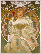 F Champenois - Printer, 1898 giclee art print