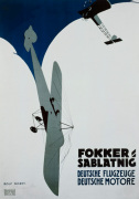 Fokker Sablatnig, 1920 giclee art print