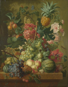 Fruit and Flowers giclee art print