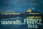 Grand Hotel de France, Nice 1905 giclee art print