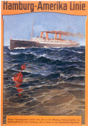 HAPAG - Steamer Deutschland, 1905 giclee art print
