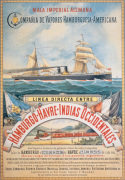 HAPAG Line, 1875 giclee art print