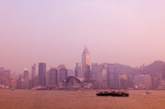 Hong Kong, China giclee art print