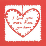 I Love You giclee art print
