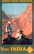 Indian State Railways - Khyber Pass art print