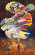 Loie Fuller - Folies Bergeres, 1897 giclee art print