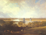 London from Greenwich Park art print